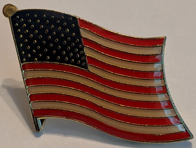 United States Flag Lapel Pin - Click Image to Close